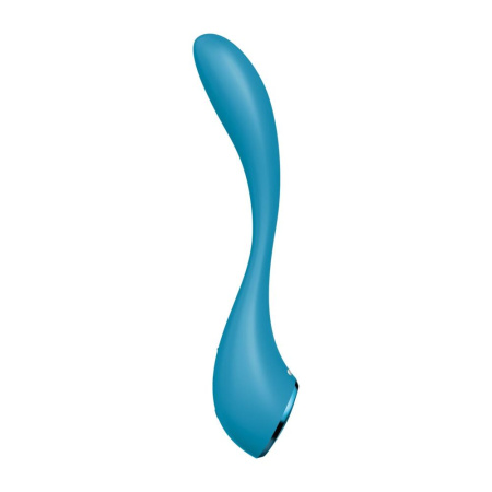 Универсальный смарт-вибратор Satisfyer G-Spot Flex 5+ Petrol || Універсальний смарт-вібратор Satisfyer G-Spot Flex 5+ Petrol