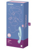 Двухсторонний вибратор-кролик Satisfyer Triple Oh Light Blue, 3 мотора, рукоятка-массажер || Двосторонній вібратор-кролик Satisfyer Triple Oh Light Blue, 3 мотори, руків’я-масажер
