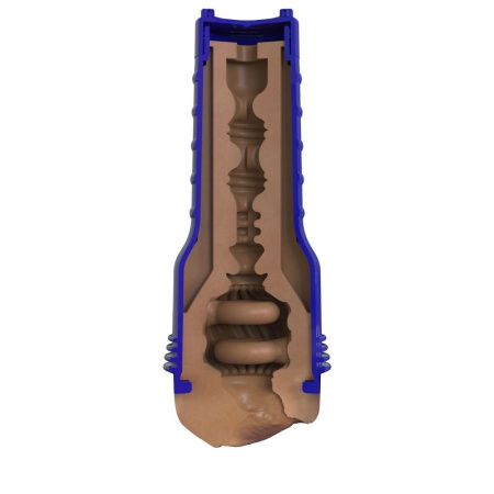 Мастурбатор-вагина Fleshlight Boost Bang Medium Dark Flesh, плавающие кольца Turbo Tech || Мастурбатор-вагіна Fleshlight Boost Bang Medium Dark Flesh, плаваючі кільця Turbo Tech