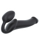 Безремневой страпон Strap-On-Me Black L, полностью регулируемый, диаметр 3,7см || Безремінний страпон Strap-On-Me Black L, повністю регульований, діаметр 3,7 см
