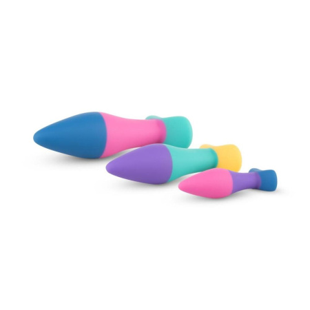 Набор анальных пробок PMV20 Koda – Butt Plug Set, диаметр 2,9 см, 3,9 см, 5 см || Набір анальних пробок PMV20 Koda – Butt Plug Set, діаметр 2,9 см, 3,9 см, 5 см