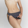 Трусики для страпона Strap-On-Me HARNAIS LINGERIE UNIQUE, One Size, серые || Трусики для страпона Strap-On-Me HARNAIS LINGERIE UNIQUE, One Size, сірі