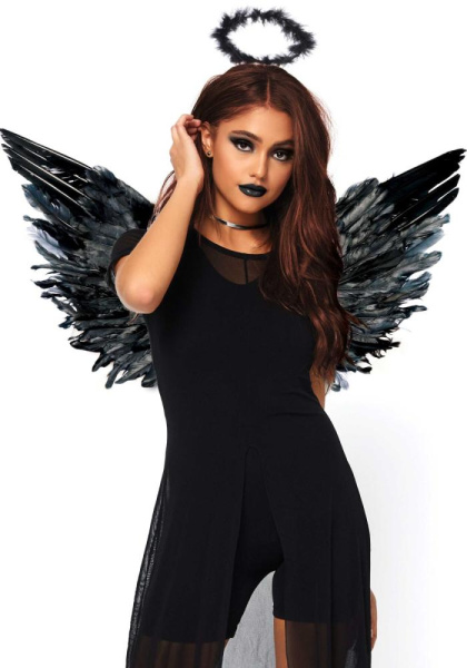 Leg Avenue Angel Accessory Kit Black