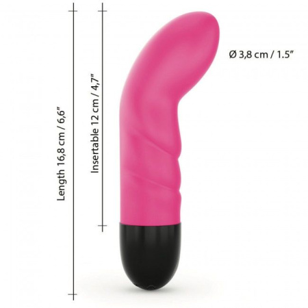 Вибратор Dorcel Expert G 2.0 Magenta для точки G, перезаряжаемый || Вібратор Dorcel Expert G 2.0 Magenta для точки G, що перезаряджається