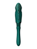 Компактная смарт секс-машина Zalo – Sesh Turquoise Green, 2 насадки, пульт ДУ, кристалл Swarovski || Компактна смарт секс-машина Zalo – Sesh Turquoise Green, 2 насадки, пульт ДК, кристал Swarovski