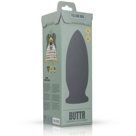 Анальная пробка BUTTR - Yellow Dog Butt Plug || Анальна пробка BUTTR - Yellow Dog Butt Plug