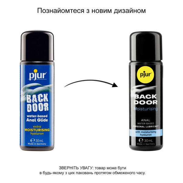 Анальная смазка pjur backdoor Comfort water glide 30 мл на водной основе с гиалуроном