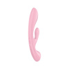 Двусторонний вибратор-кролик Satisfyer Triple Oh Pink, 3 мотора, рукоятка-массажер || Двосторонній вібратор-кролик Satisfyer Triple Oh Pink, 3 мотори, руків’я-масажер