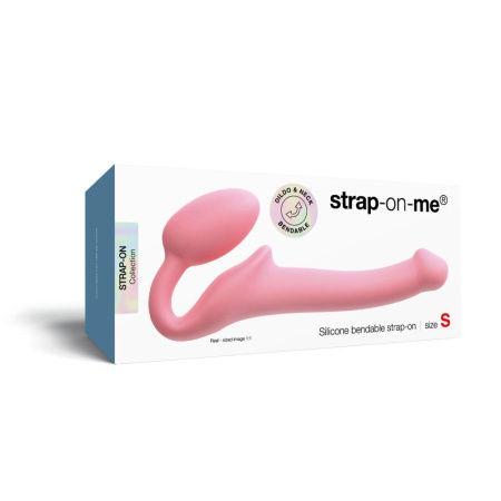 Безремневой страпон Strap-On-Me Rose S, полностью регулируемый, диаметр 2,7см || Безремінний страпон Strap-On-Me Rose S, повністю регульований, діаметр 2,7 см
