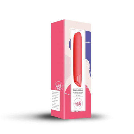 Вибратор SugarBoo Cool Coral, 10 уровней интенсивности || Вібратор SugarBoo Cool Coral, 10 рівнів інтенсивності