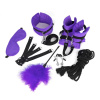БДСМ-набор Art of Sex – Soft Touch BDSM Set, фиолетовый, 9 предметов || БДСМ-набір Art of Sex – Soft Touch BDSM Set, фіолетовий, 9 предметів