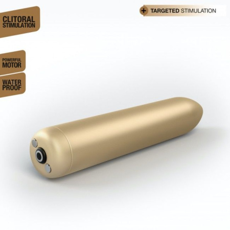 Перезаряжаемая вибропуля Dorcel Rocket Bullet Gold || Перезаряджувана віброкуля Dorcel Rocket Bullet Gold