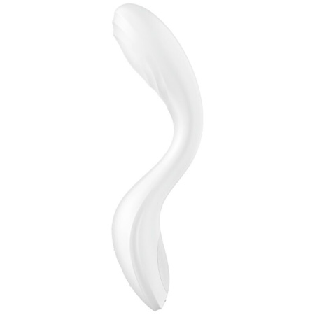 Вибратор с жемчужной стимуляцией точки G Satisfyer Rrrolling Pleasure White || Вібратор із перлинною стимуляцією точки G Satisfyer Rrrolling Pleasure White